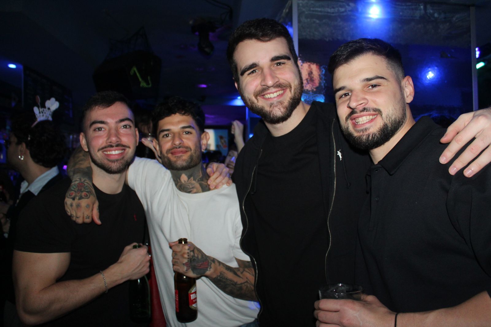 Salamanca de noche, sabado 24 de enero