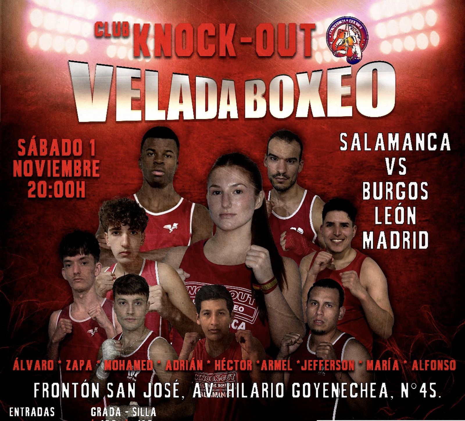 Velada boxeo Club Knock Out
