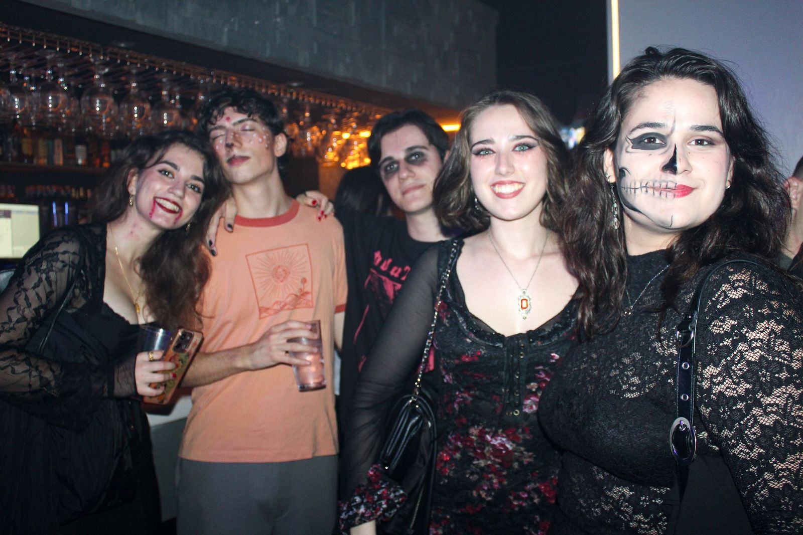 Salamanca de noche, viernes 31 de octubre