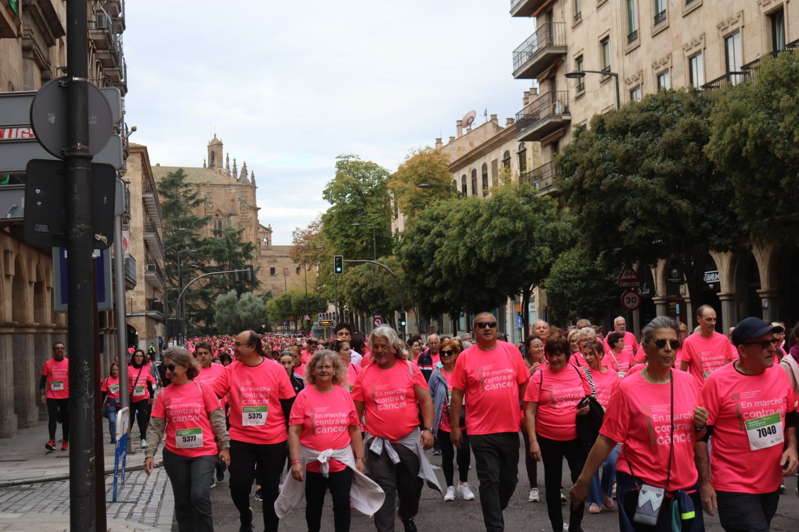 La marcha contra el cáncer vuelve a Salamanca un año más