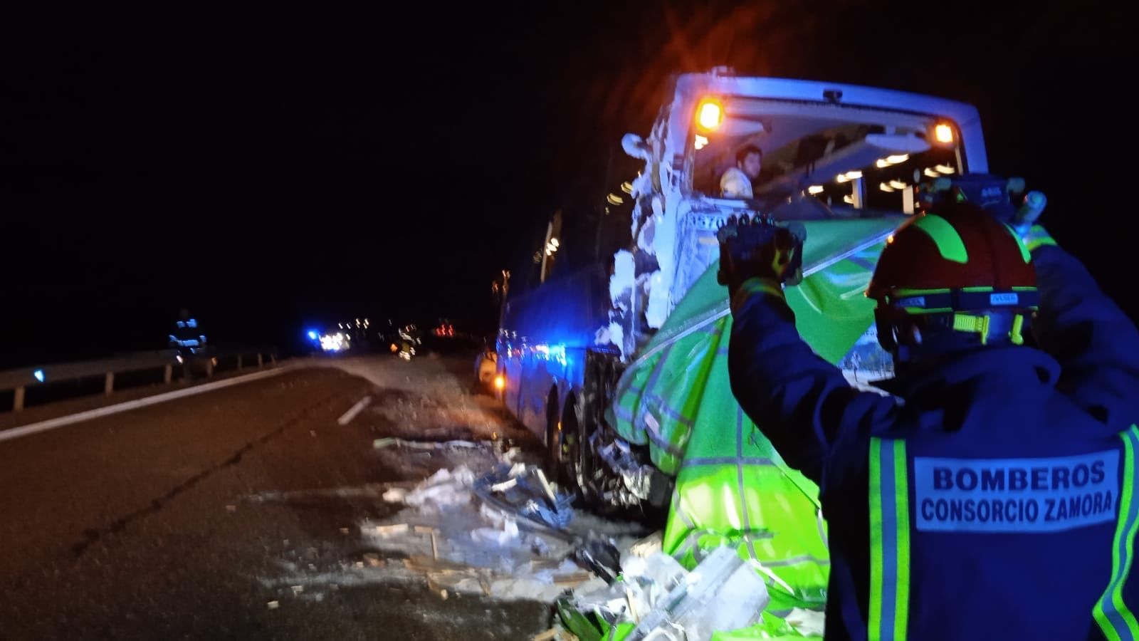 Accidente mortal en la A 6 (3)