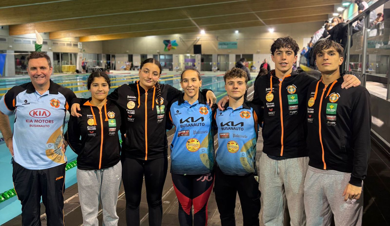 Equipo juvenil, junior y absoluto de Salvamento Benavente