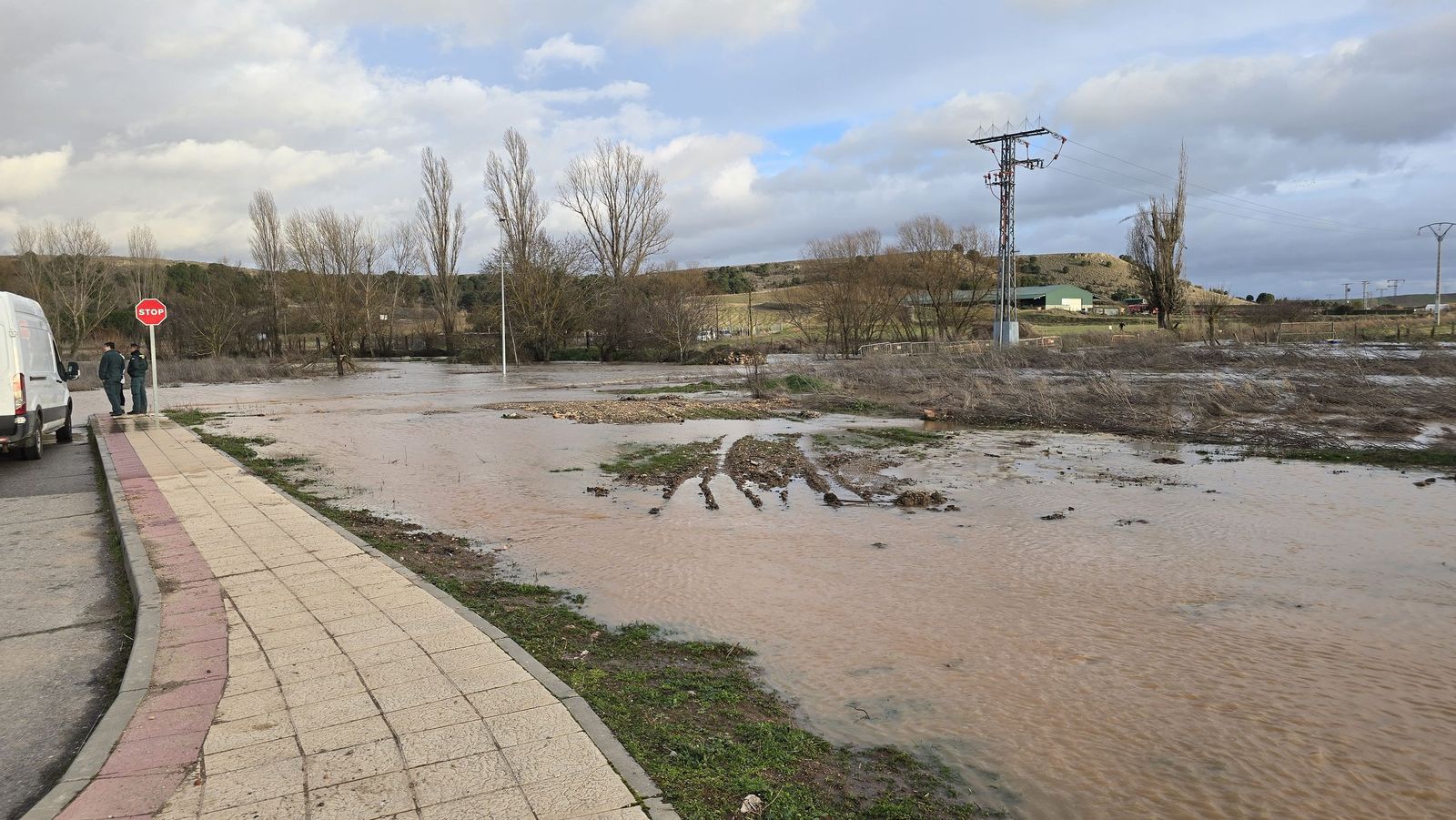 Inundaciones en Aldeatejada
