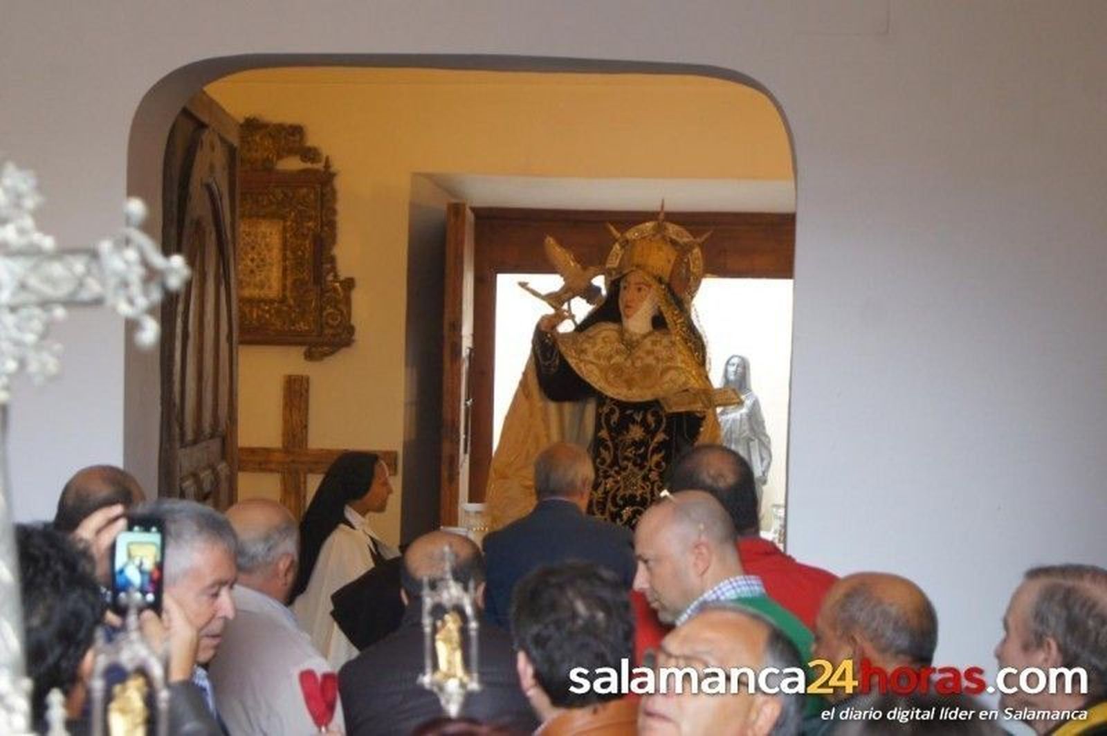 Salida de clausura de Santa Teresa