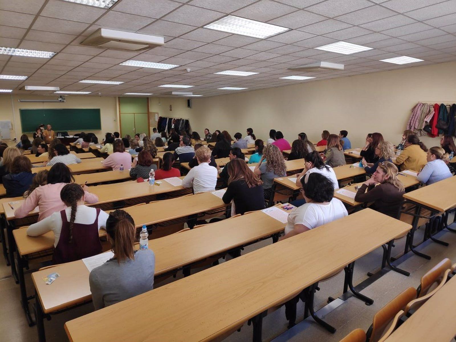 Imagen de archivo de unas oposiciones. Foto Europa Press