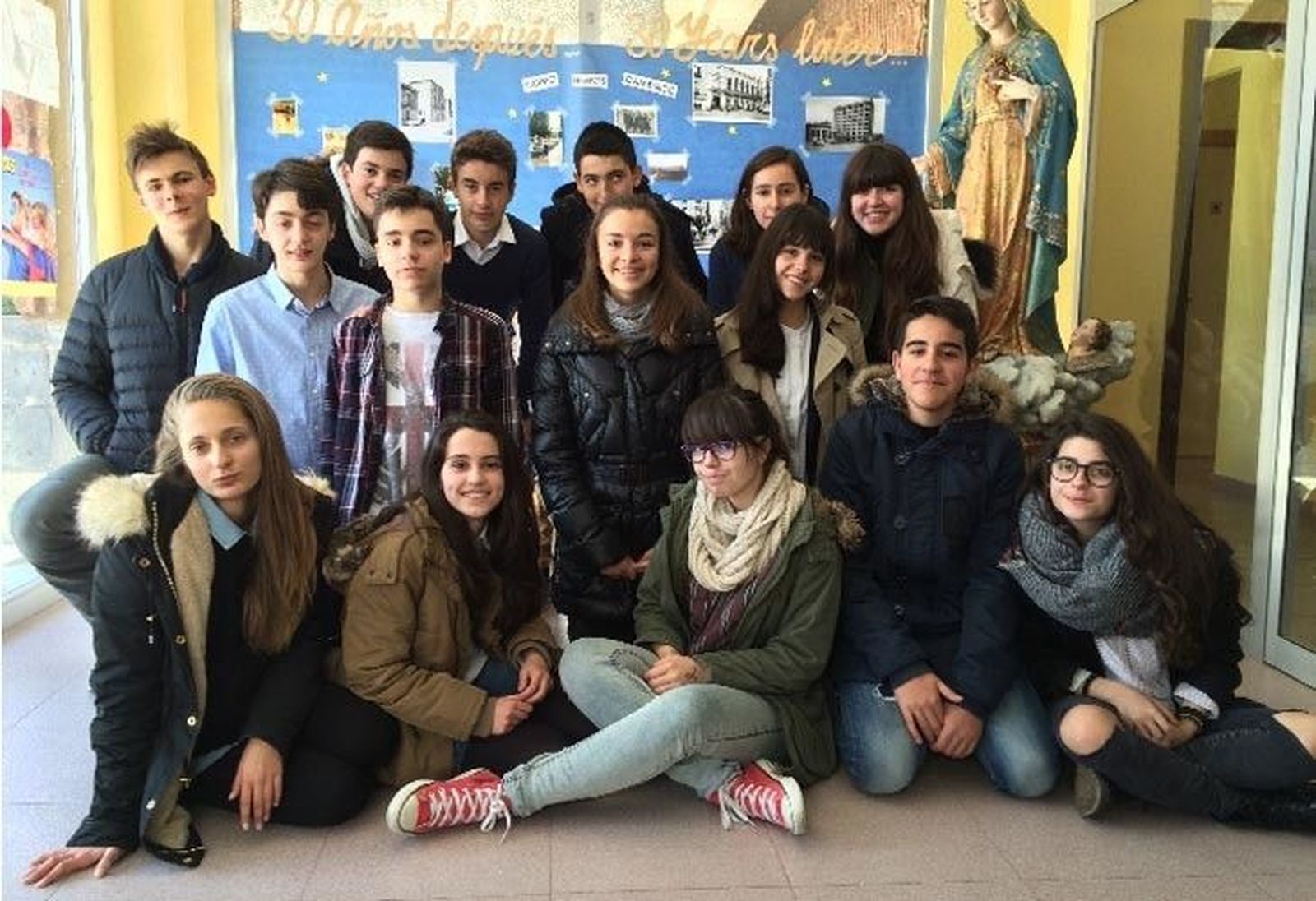 El proyecto Euro-Cora del Colegio Corazón de María gana el  concurso Euroscola 2016