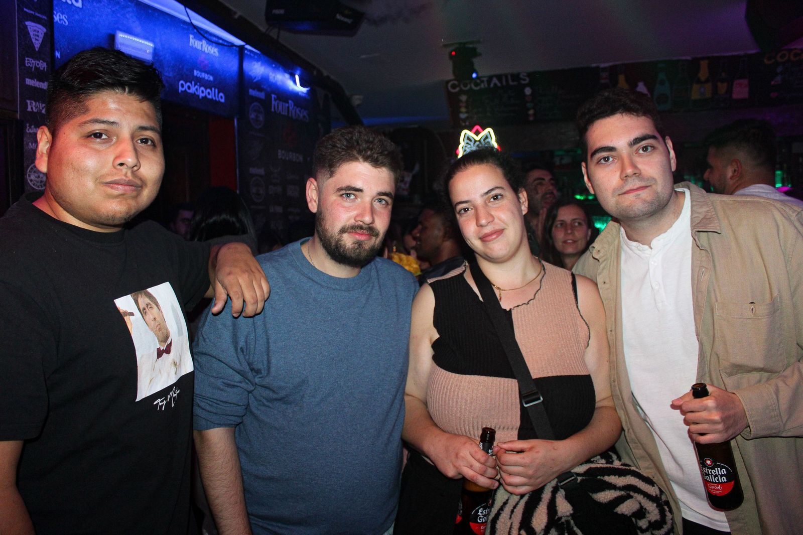 Salamanca de noche, sábado 18 de octubre