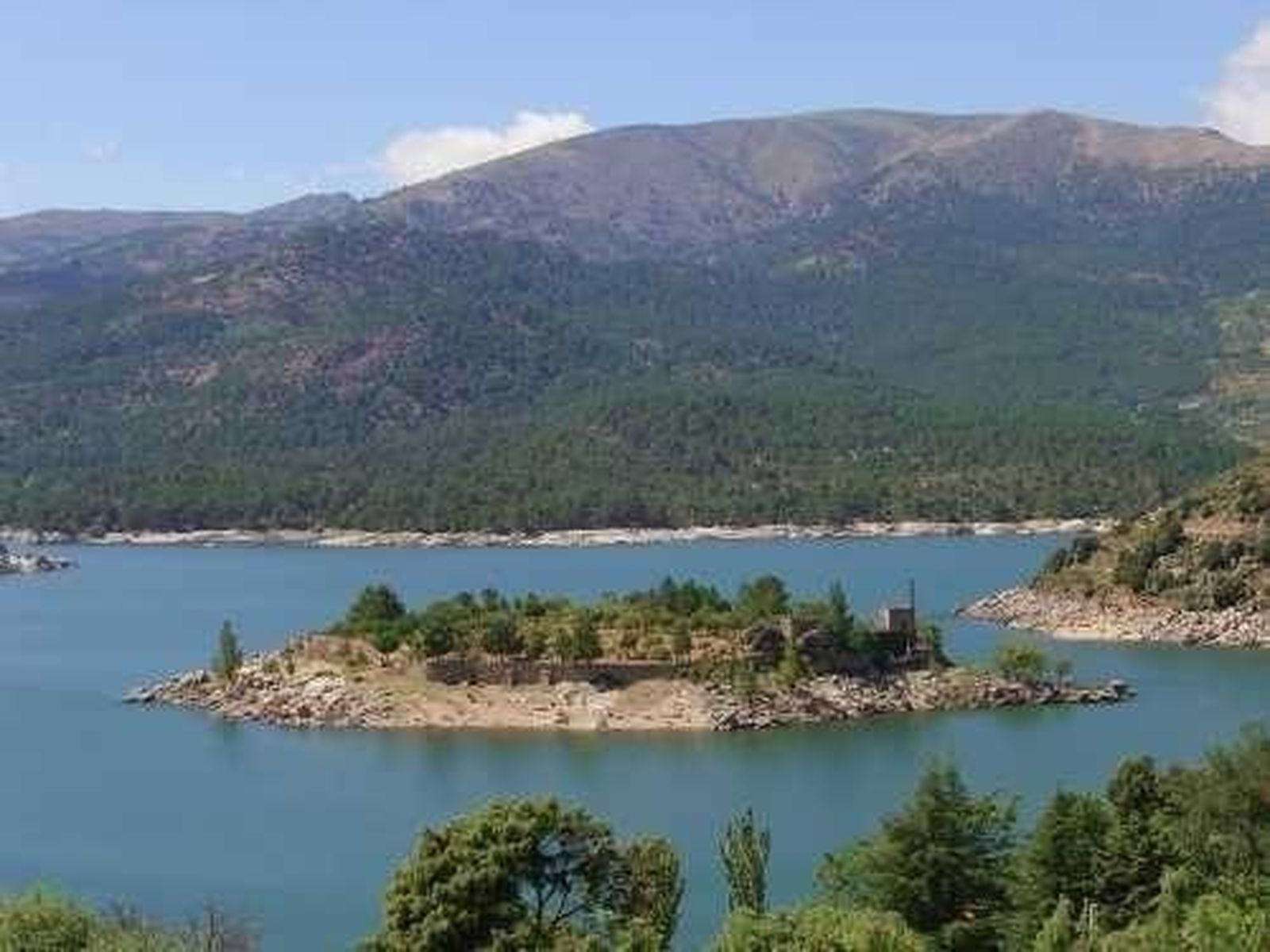 Embalse del Burguillo, en Ávila