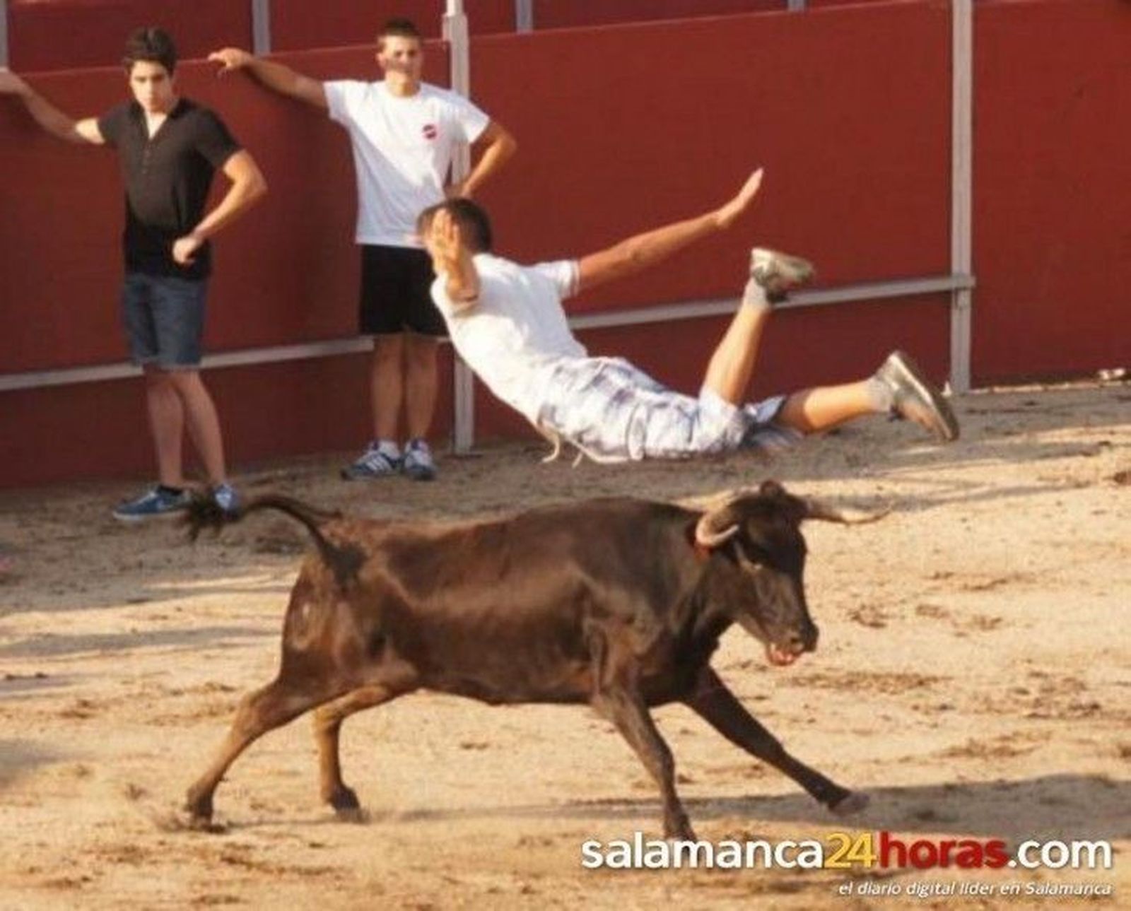 Penúltima tarde de diversión con vaquillas, teatro y música como platos fuertes