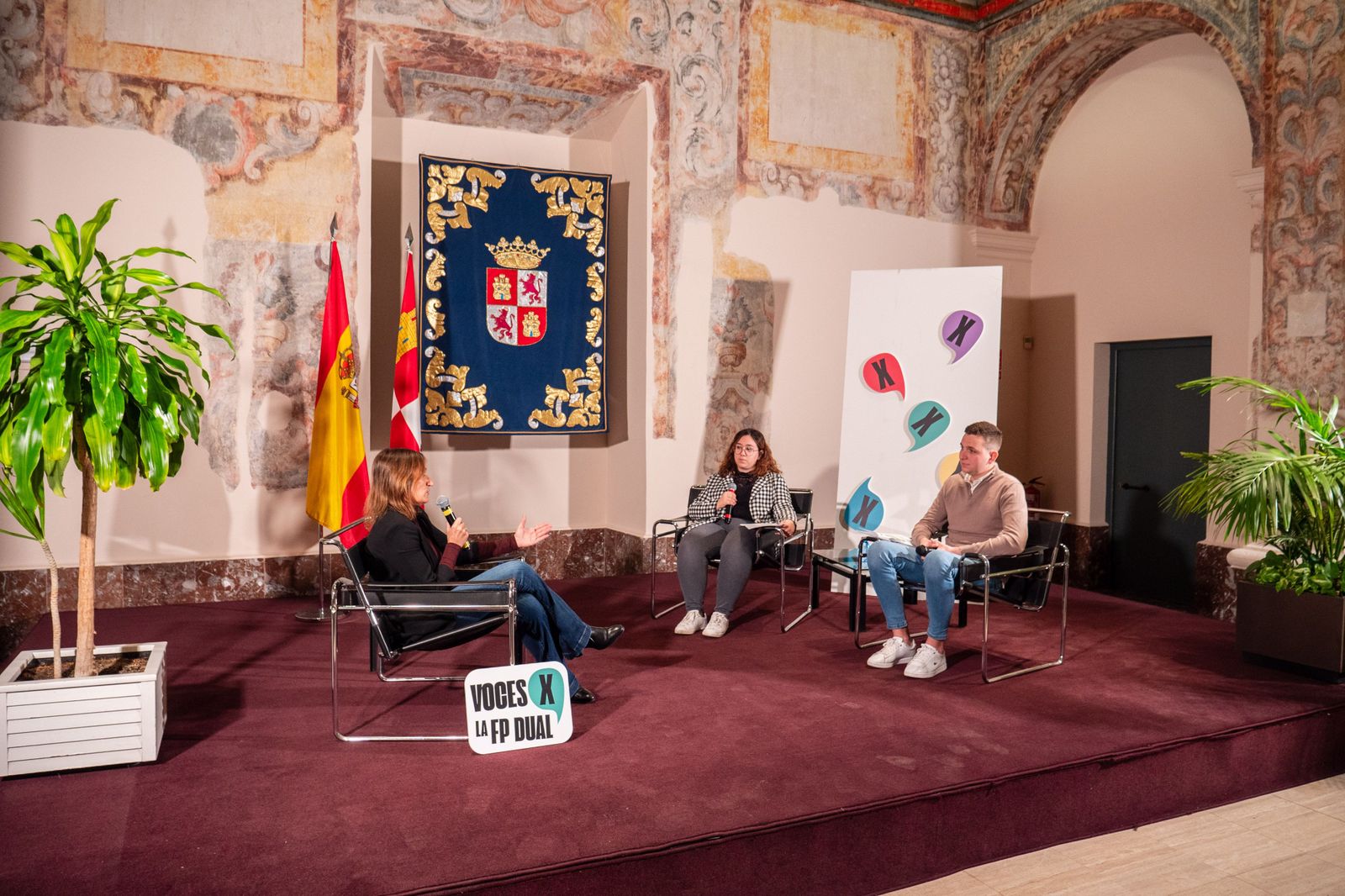 Reunión con alumnos de la FP