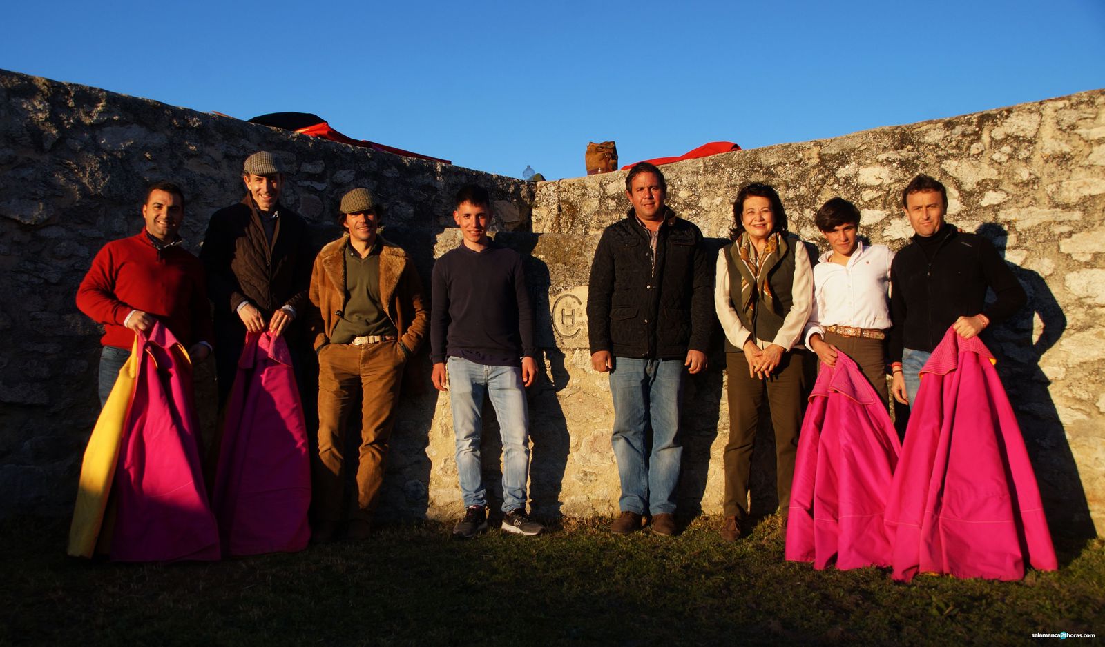 Tentadero en la ganadería de Ignacio López Chaves