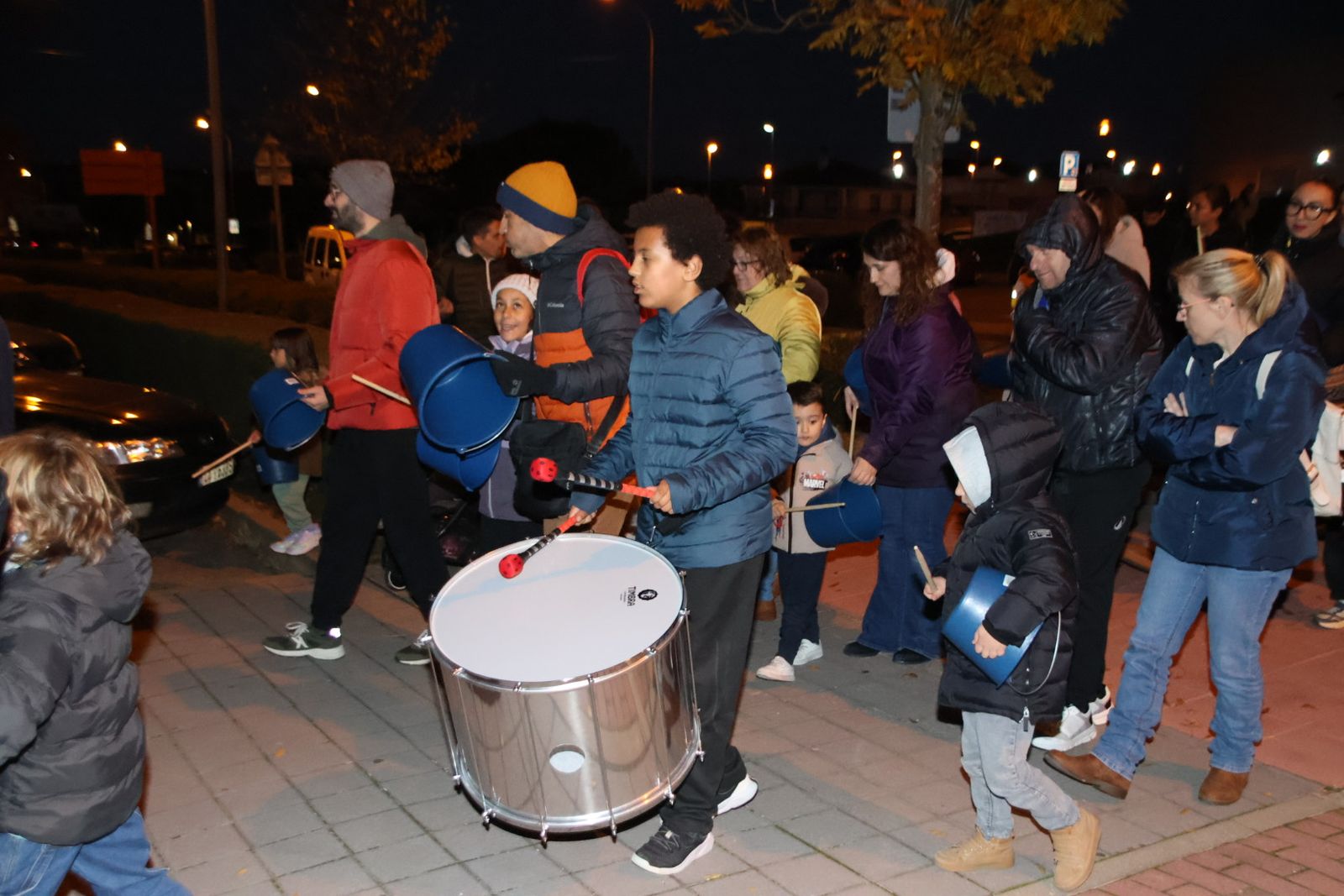 Pasacalles, batucada día Santa Cecilia