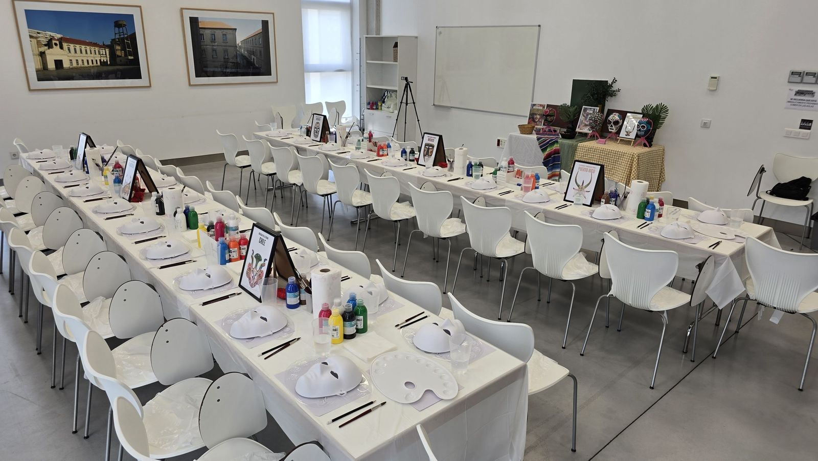 Taller de máscaras tradicionales incluido en la programación del Mes de la Hispanidad