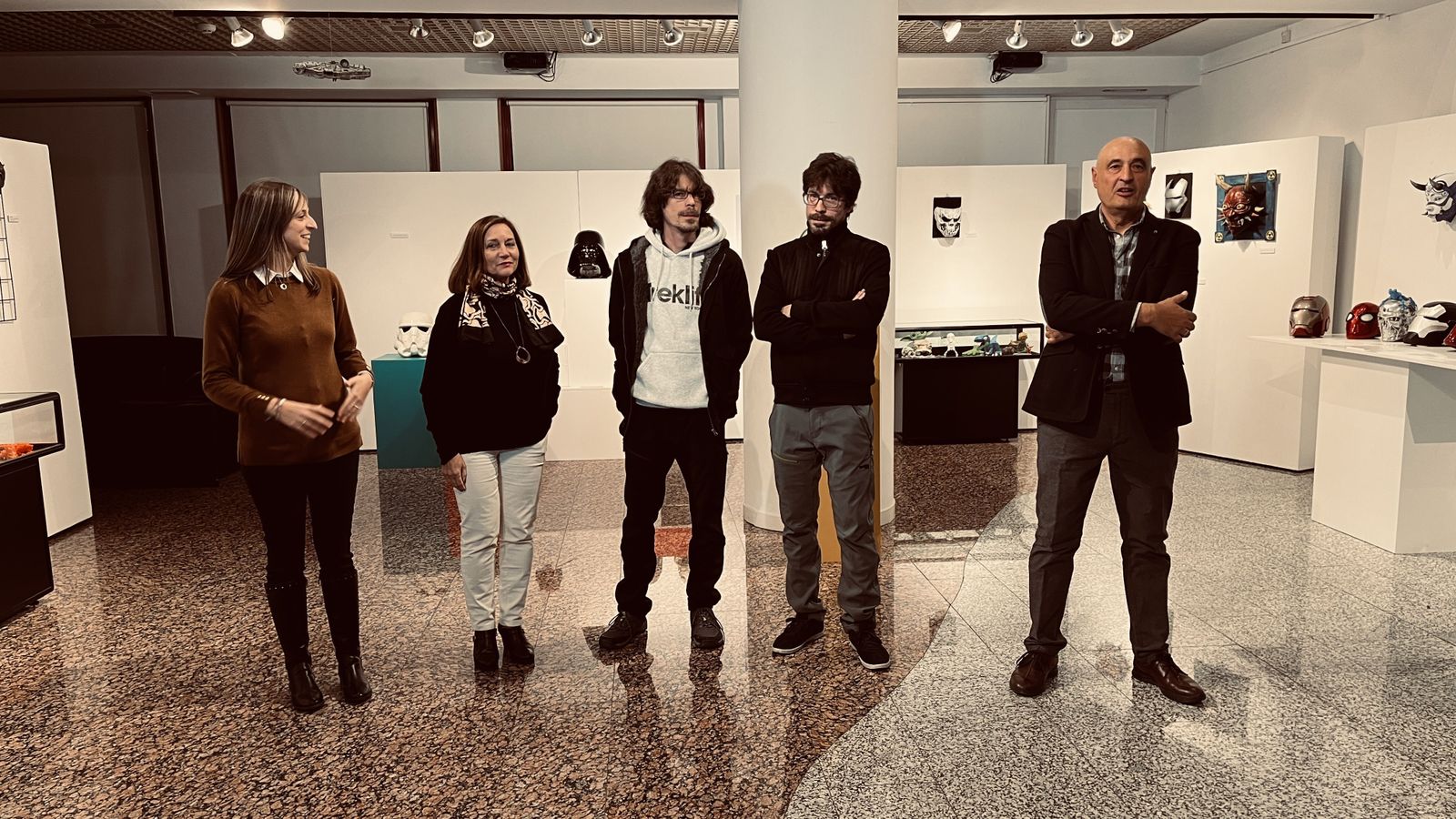 El zaguán del CDS acoge la exposición «Impresión 3D y cultura maker»