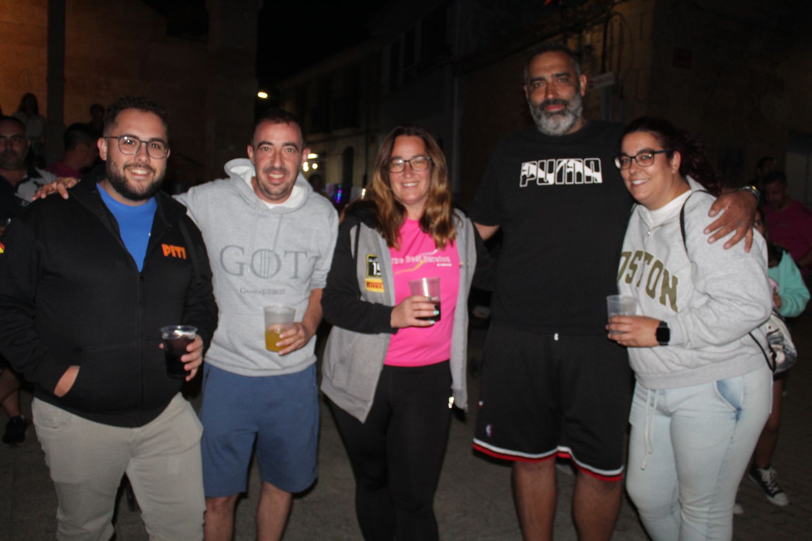 Salamanca de noche, viernes 22 de agosto