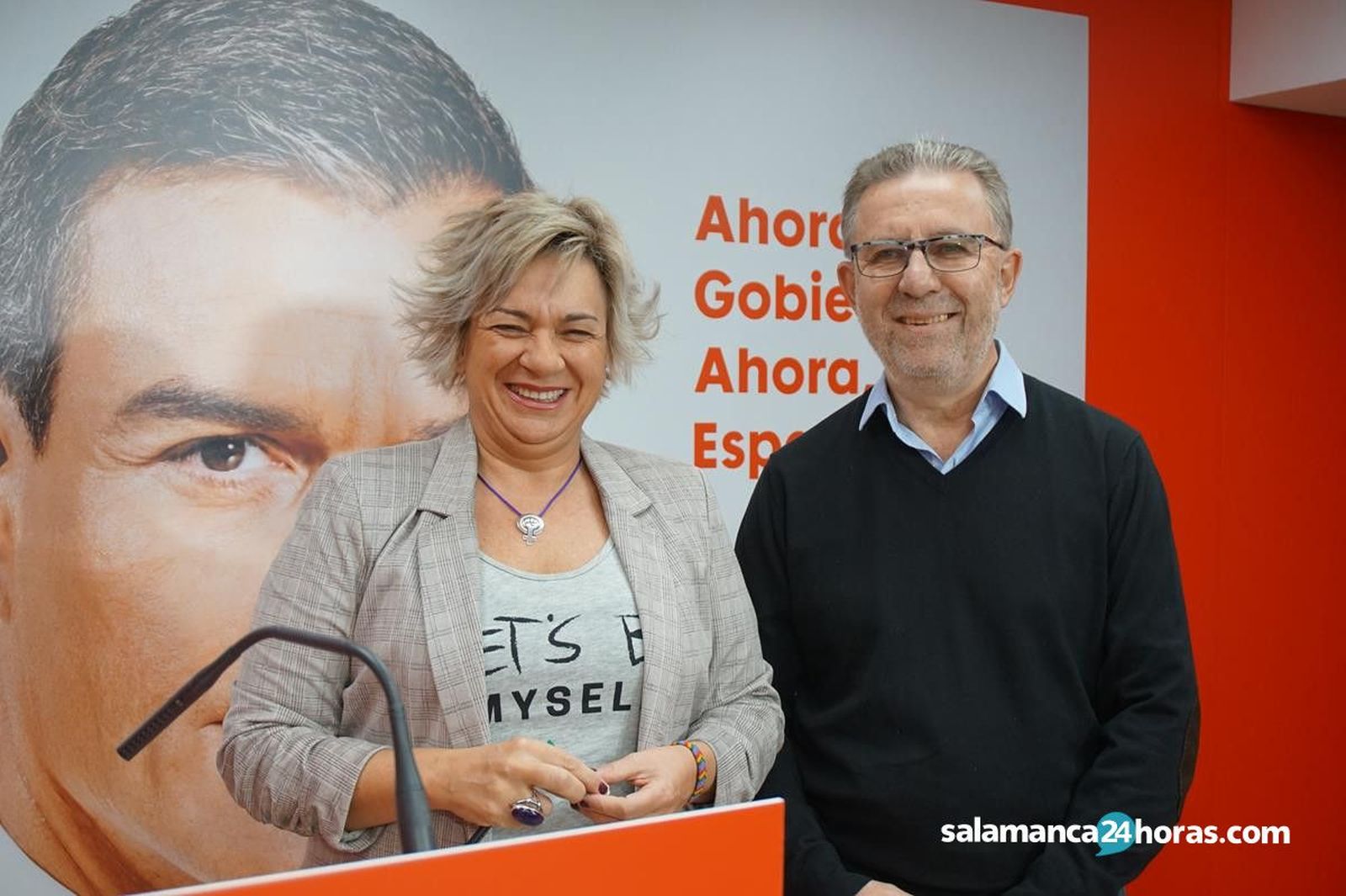 Elena Diego y Fidel Francés