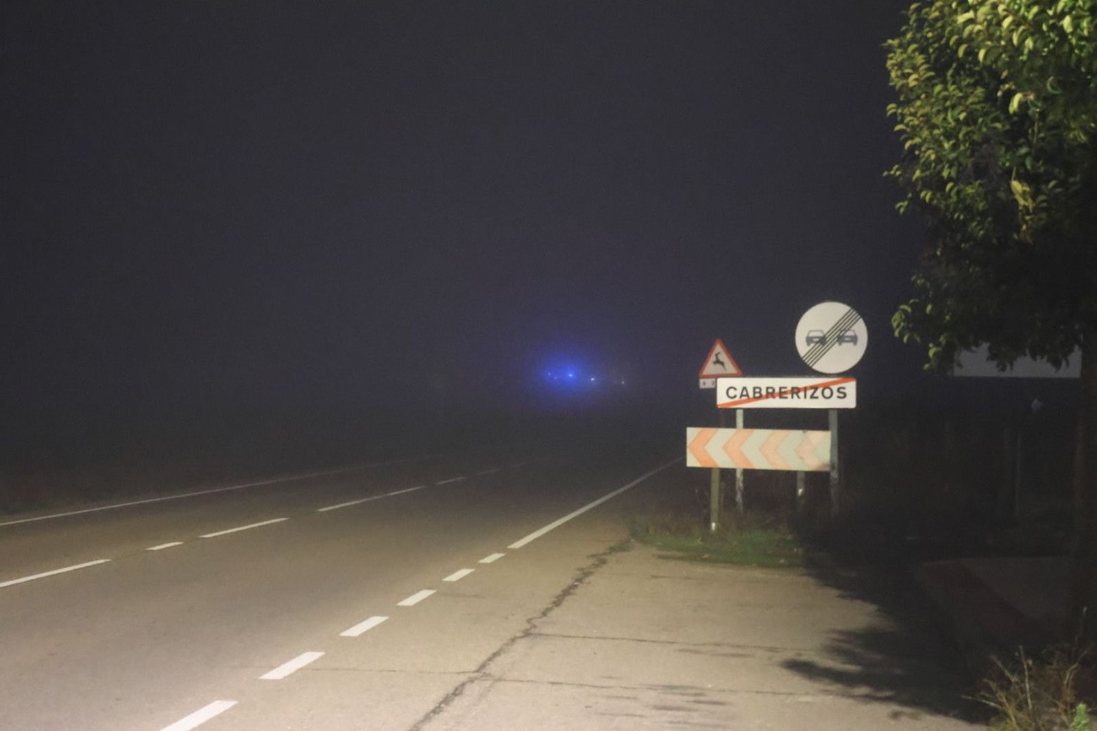 Un accidente corta uno de los carriles que une el polígono de los Villares con Cabrerizos