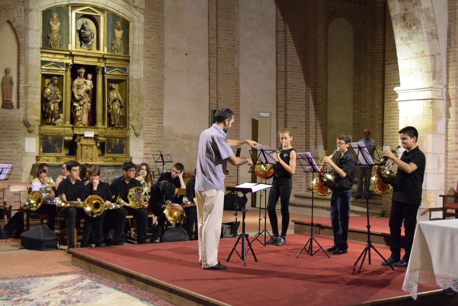 Las Jornadas de Jóvenes Trompistas culminan en Alba de Tormes con un concierto