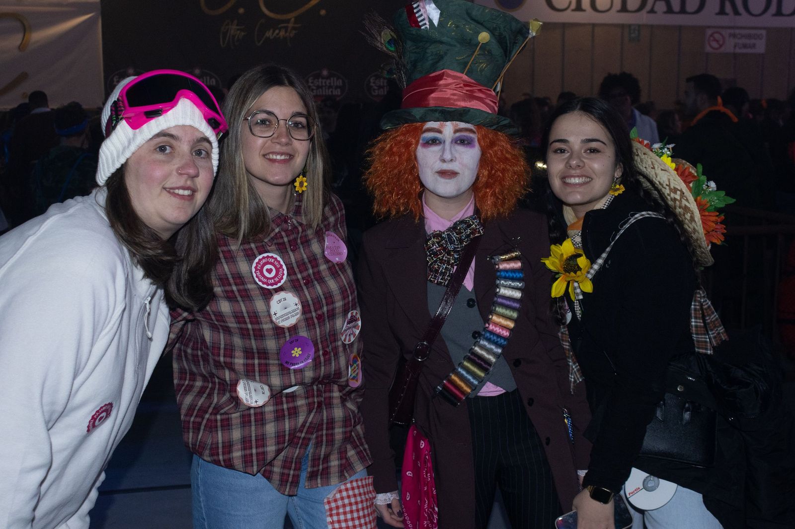 Salamanca de noche, sábado del Carnaval del Toro de Ciudad Rodrigo