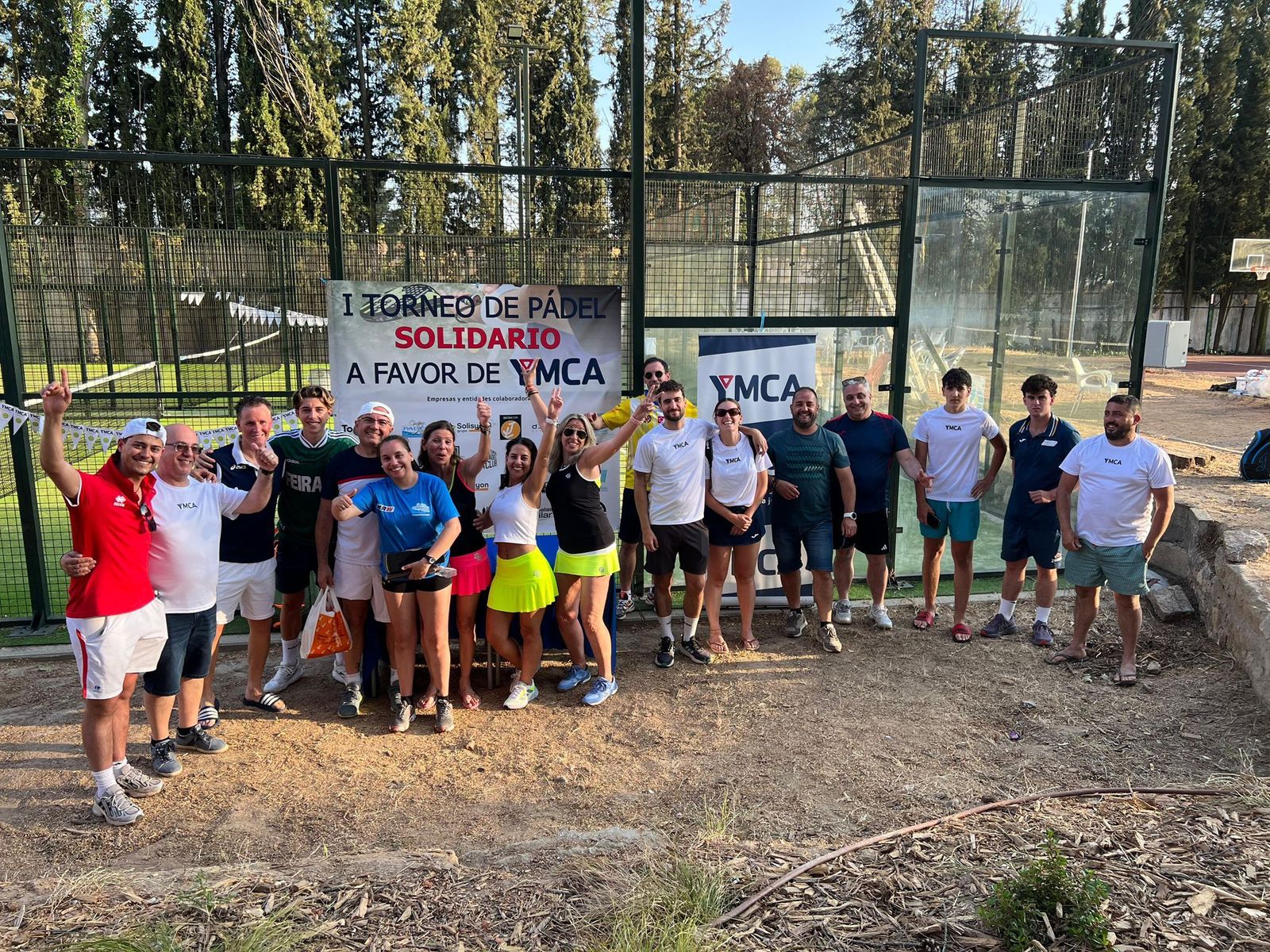 Participantes torneo solidario YMCA Participantes torneo solidario YMCA