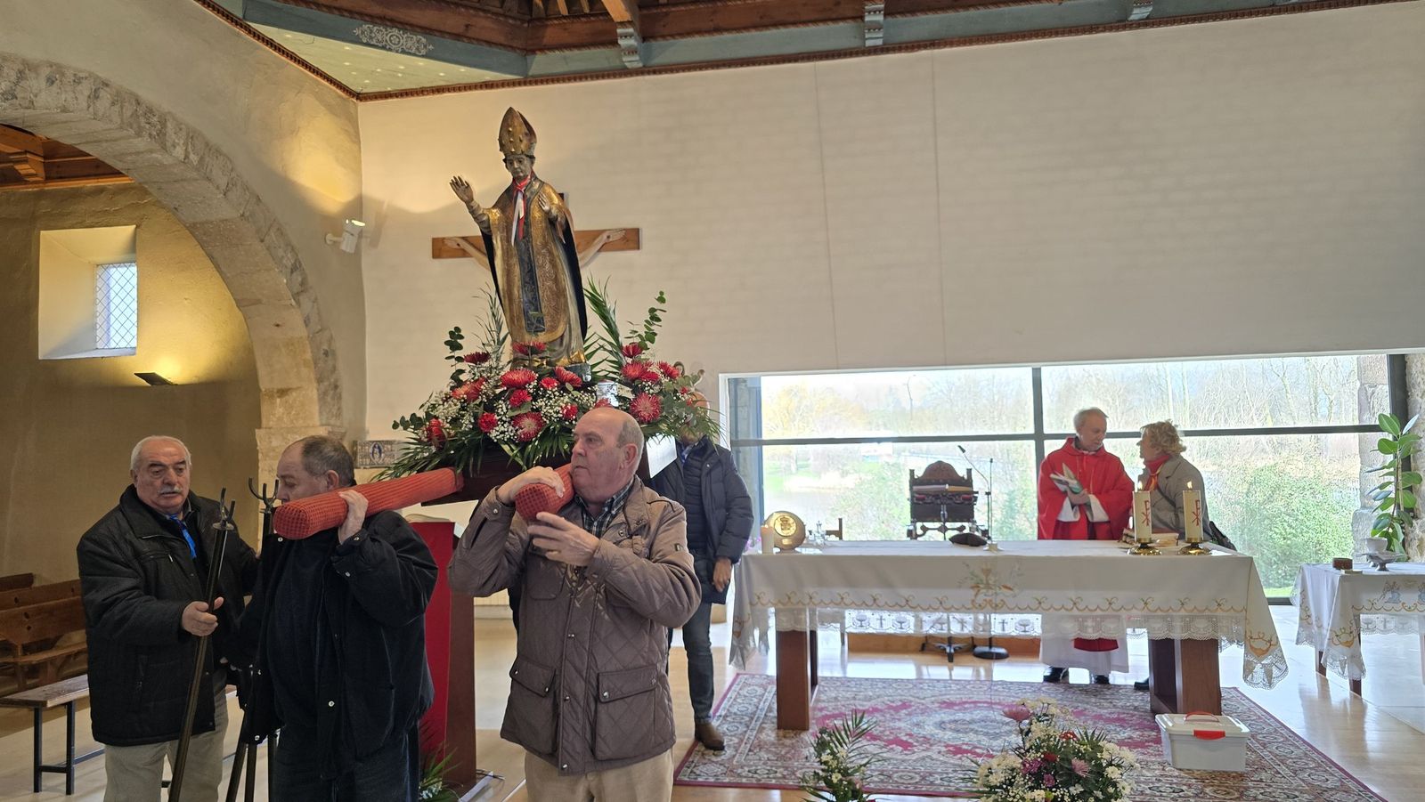 Santa Marta Misa en honor de San Blas