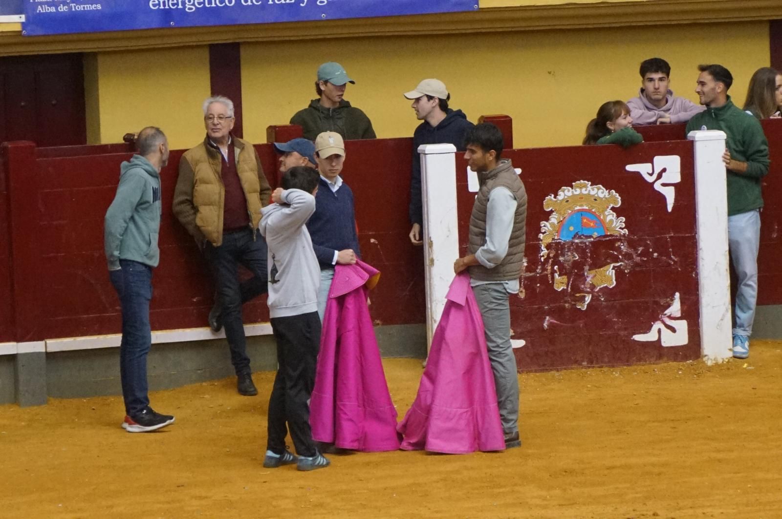 Alba de Tormes celebra un encierro, capea y encierro de minibueyes