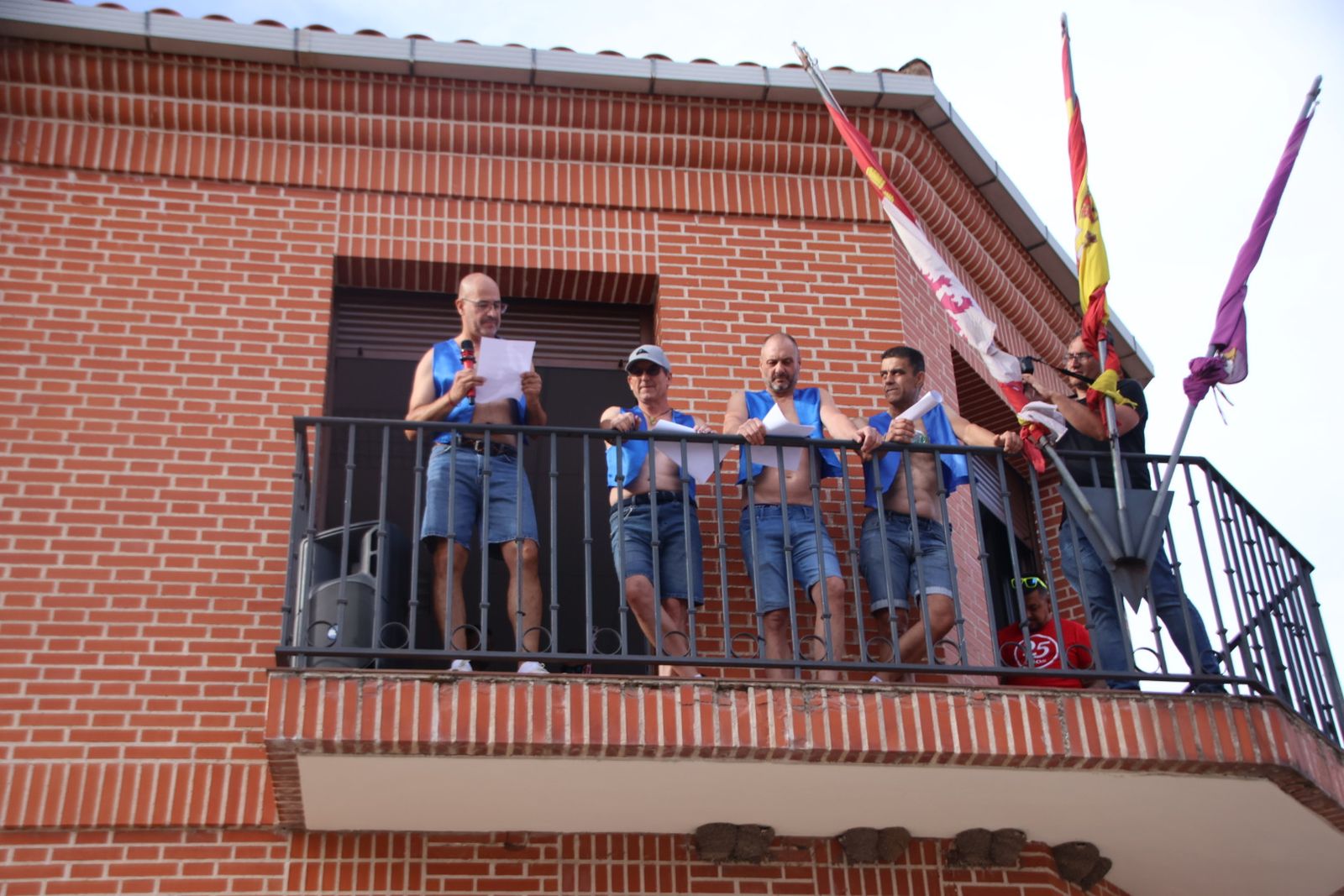 Villoria, pregón y ofrenda floral