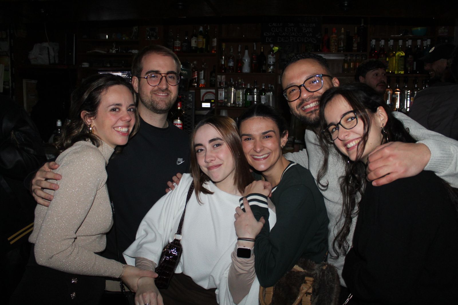 Salamanca de noche, sabado 28 de febrero