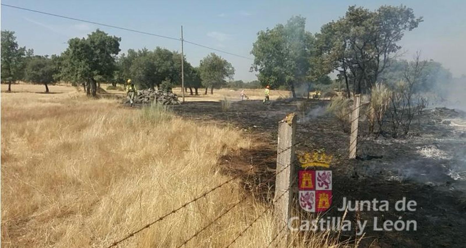 Incendio de Peralejos de Arriba