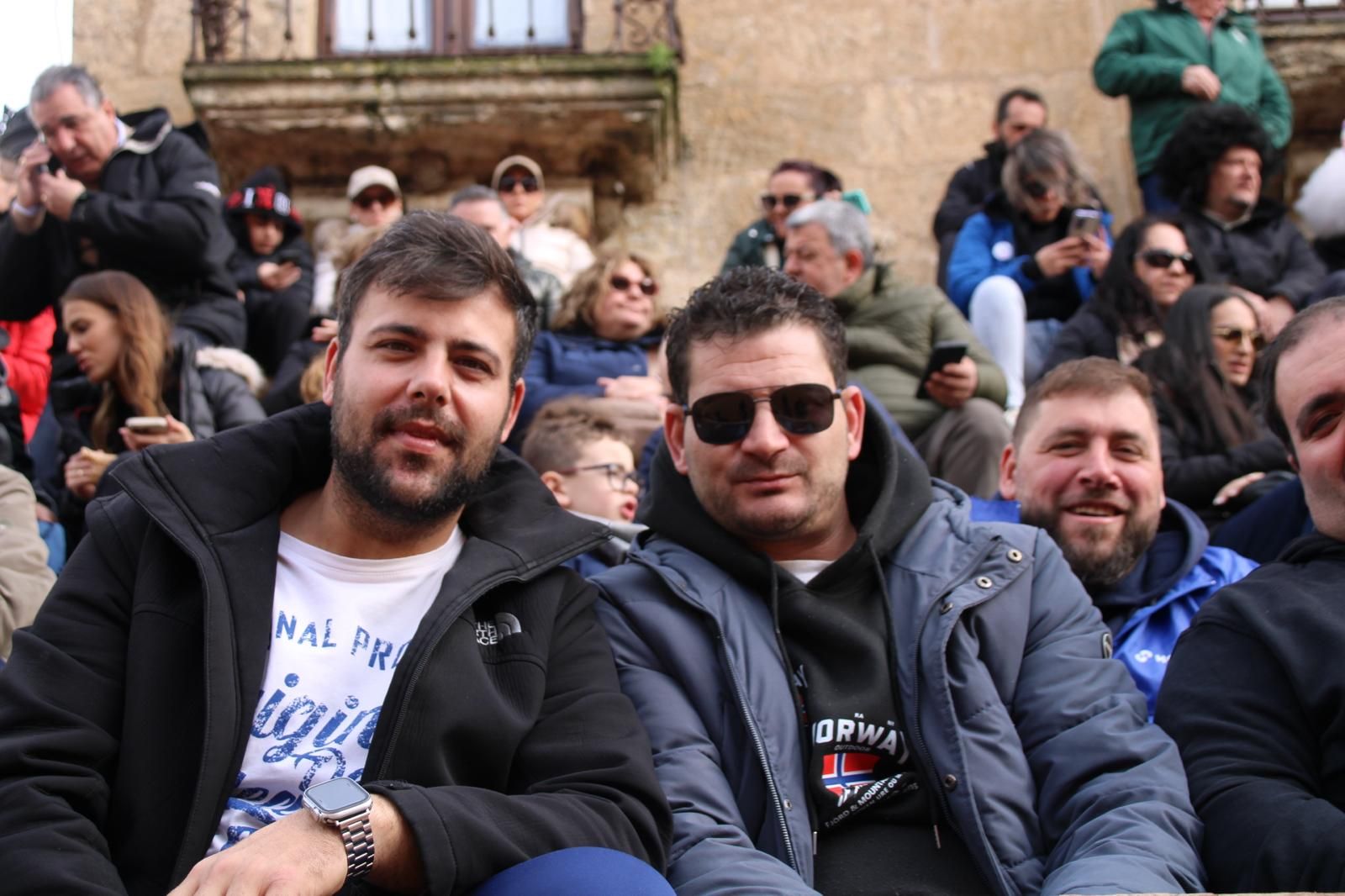 Ambiente del Encierro tradicional del lunes 17 de febrero