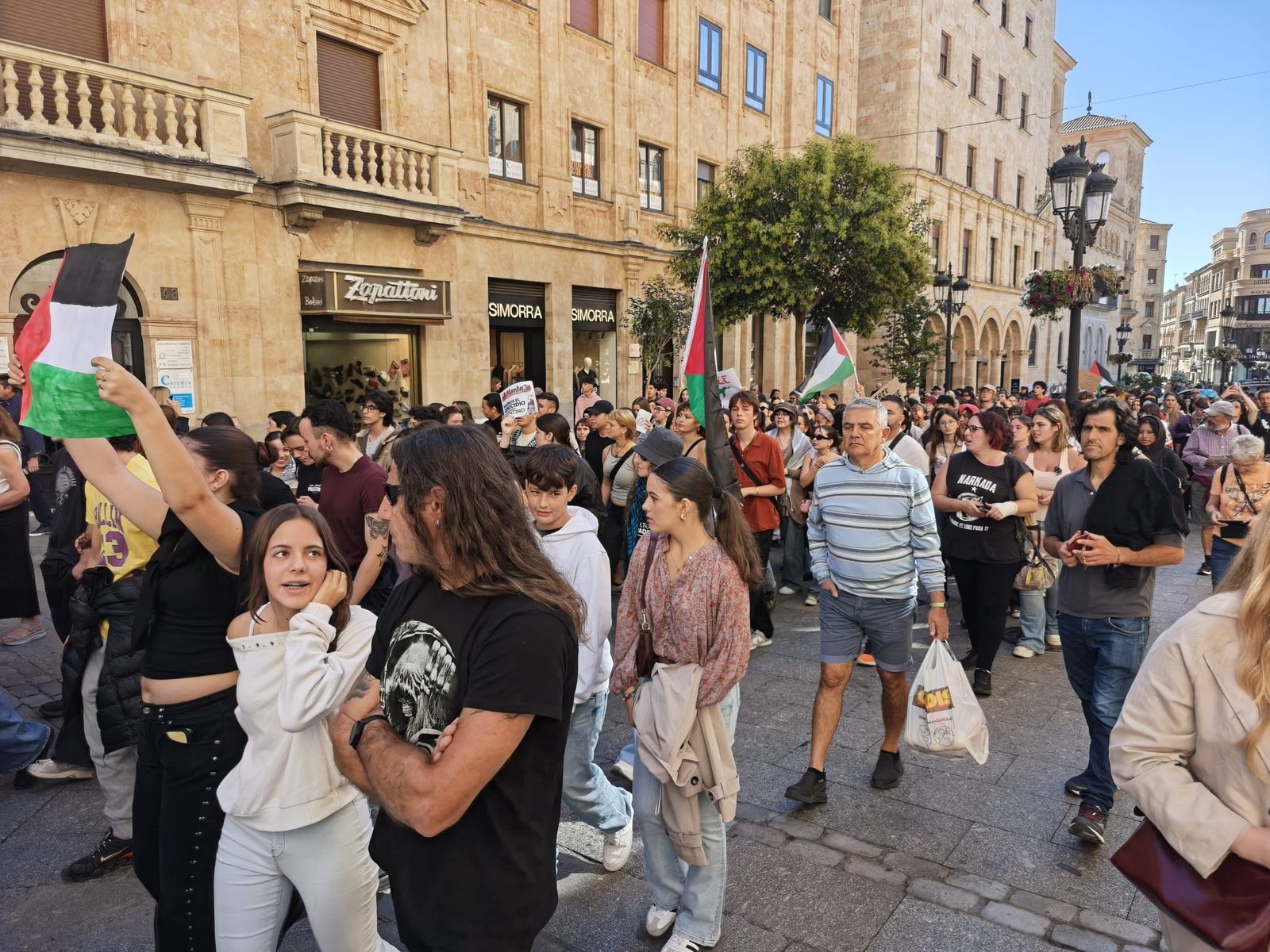 Manifestación por Palestina