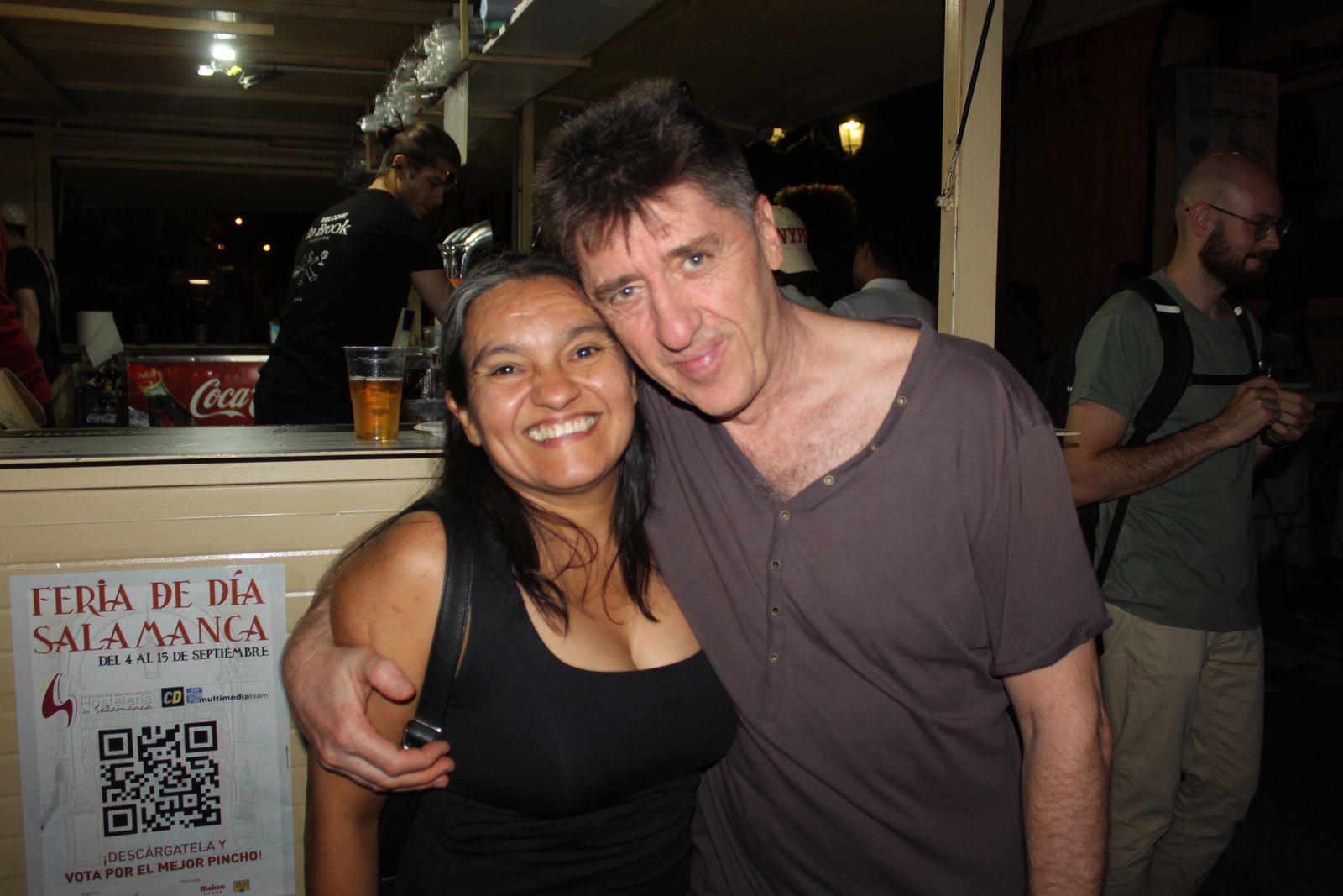 Ambiente en la Feria de Día en la tarde de este lunes