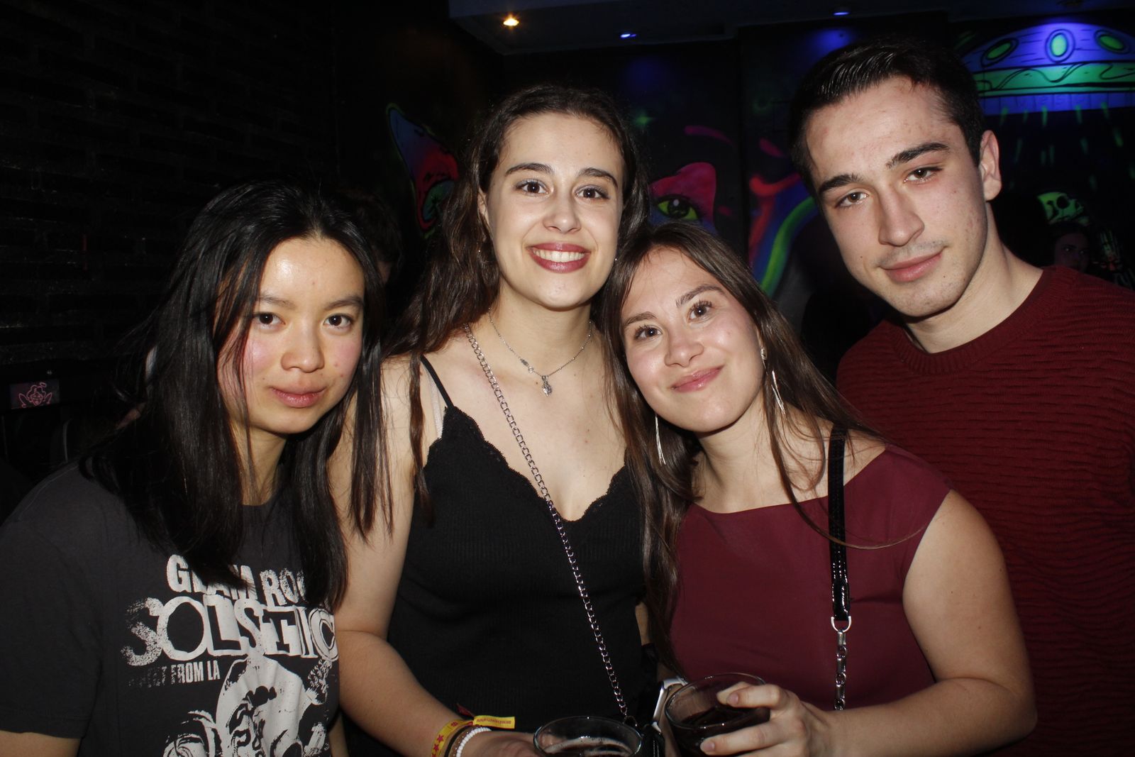 Salamanca de noche, sábado 8 de marzo