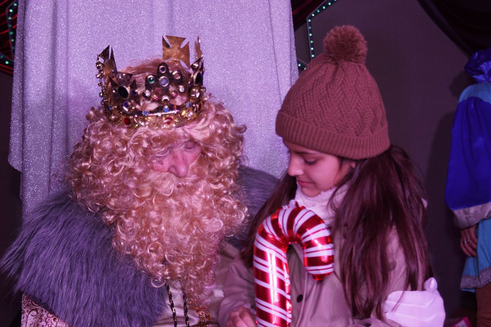 Los Reyes Magos reciben las cartas de los niños de El Encinar