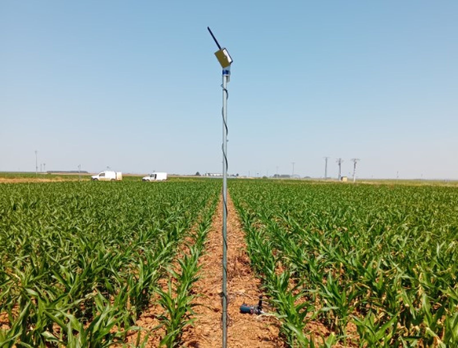 Sonda de humedad con telecontrol CCRR Vegas del Almar 2