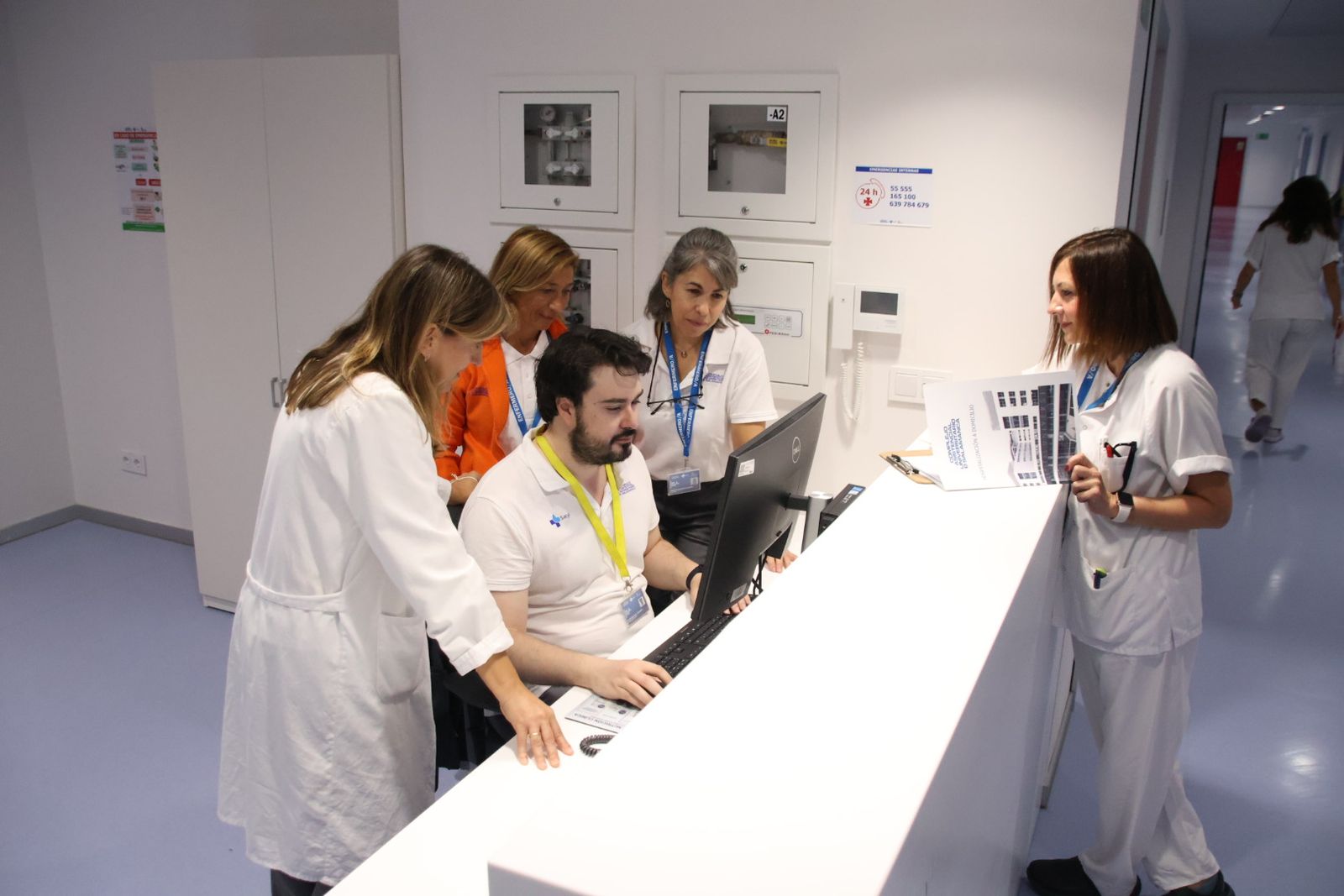 Así trabaja el grupo de hospitalización a domicilio del causa