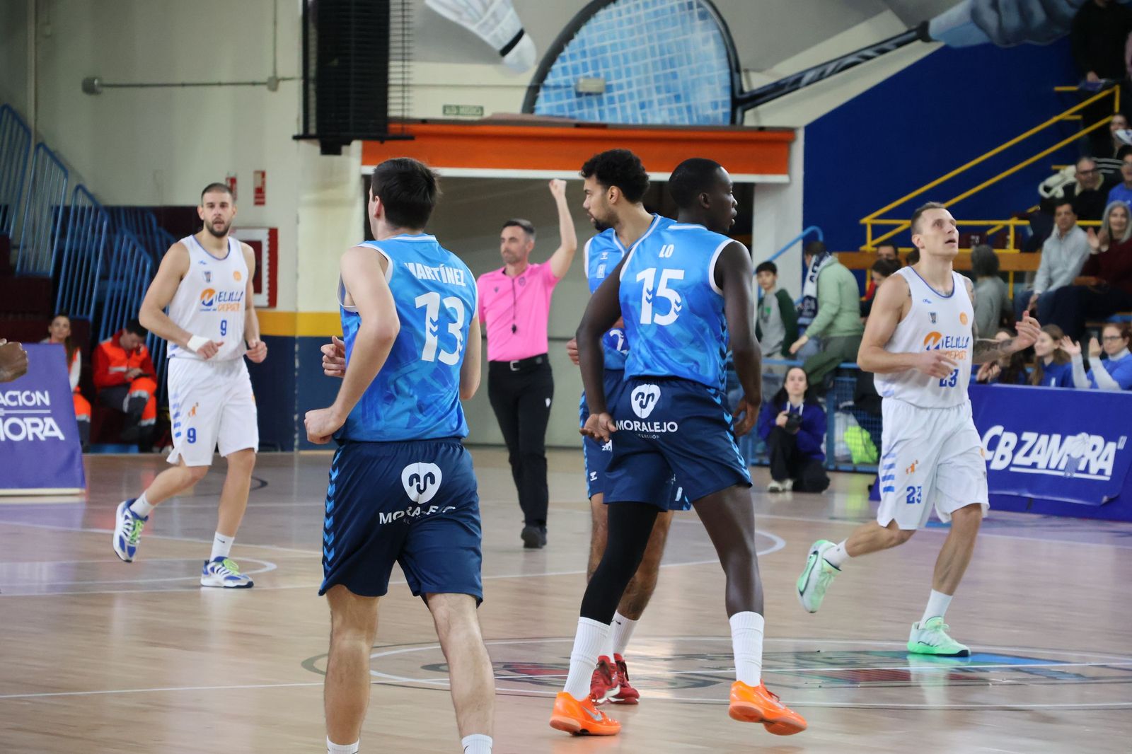 GALERÍA | El CB Zamora recibe al Melilla Baloncesto en busca de la victoria en su primer partido del año