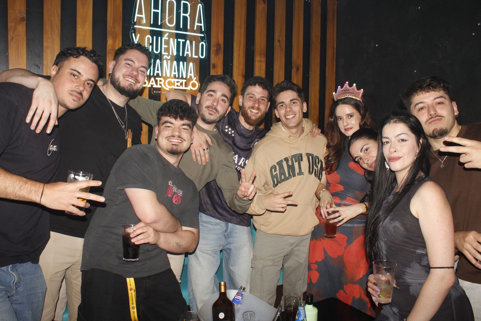 Salamanca de noche, sabado 11 de abril