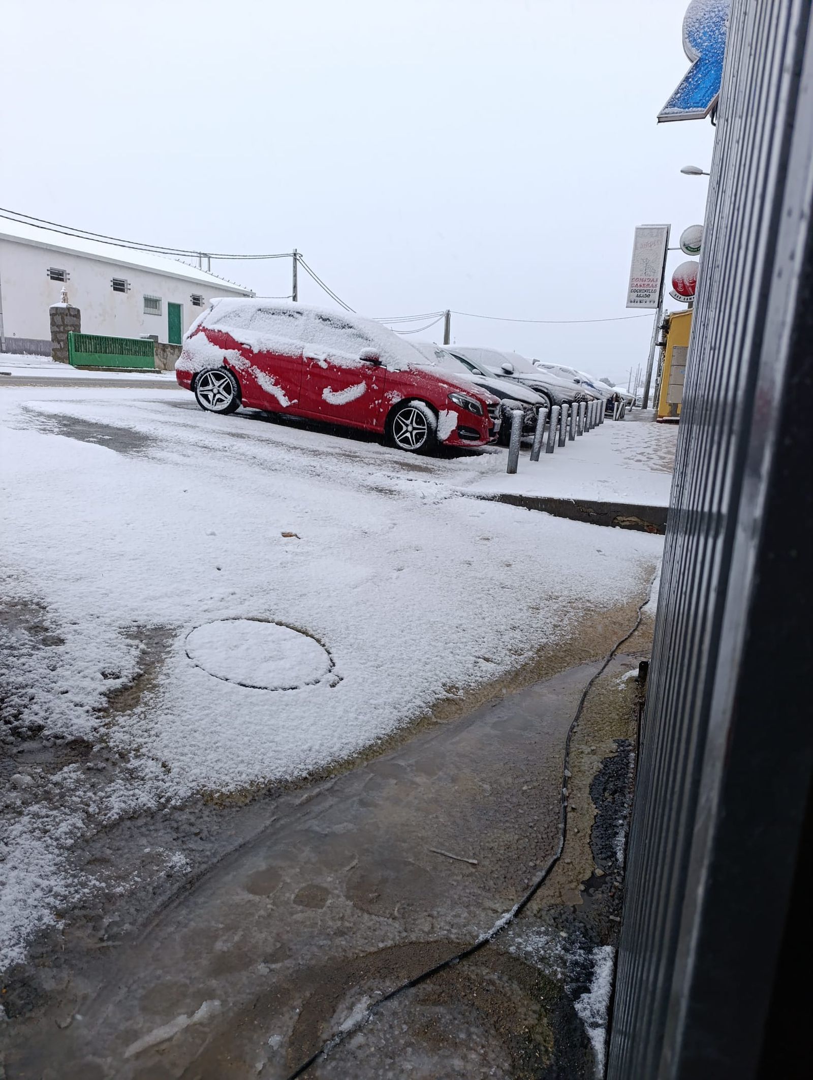 Nieve en Horcajo Medianero