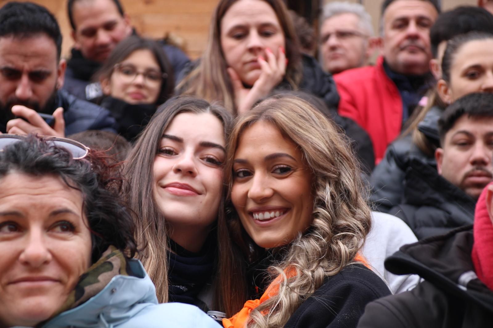 Ambiente en el encierro a caballo de Ciudad Rodrigo