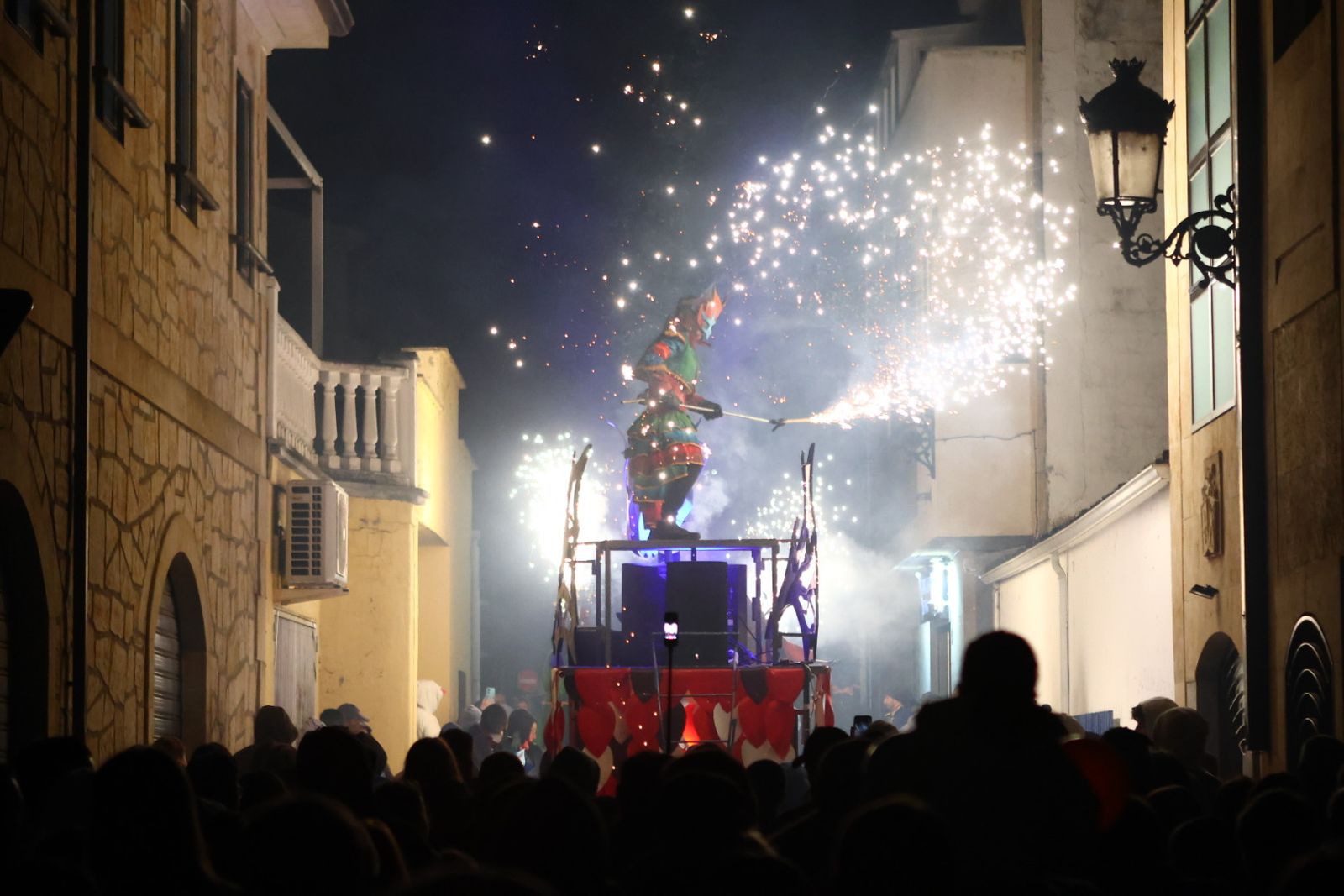 Correfoc Damonion en Villamayor