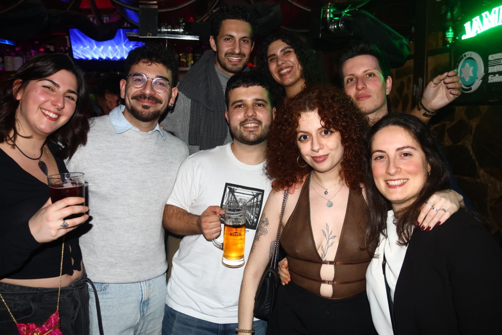 Salamanca de noche, sábado 21 de febrero