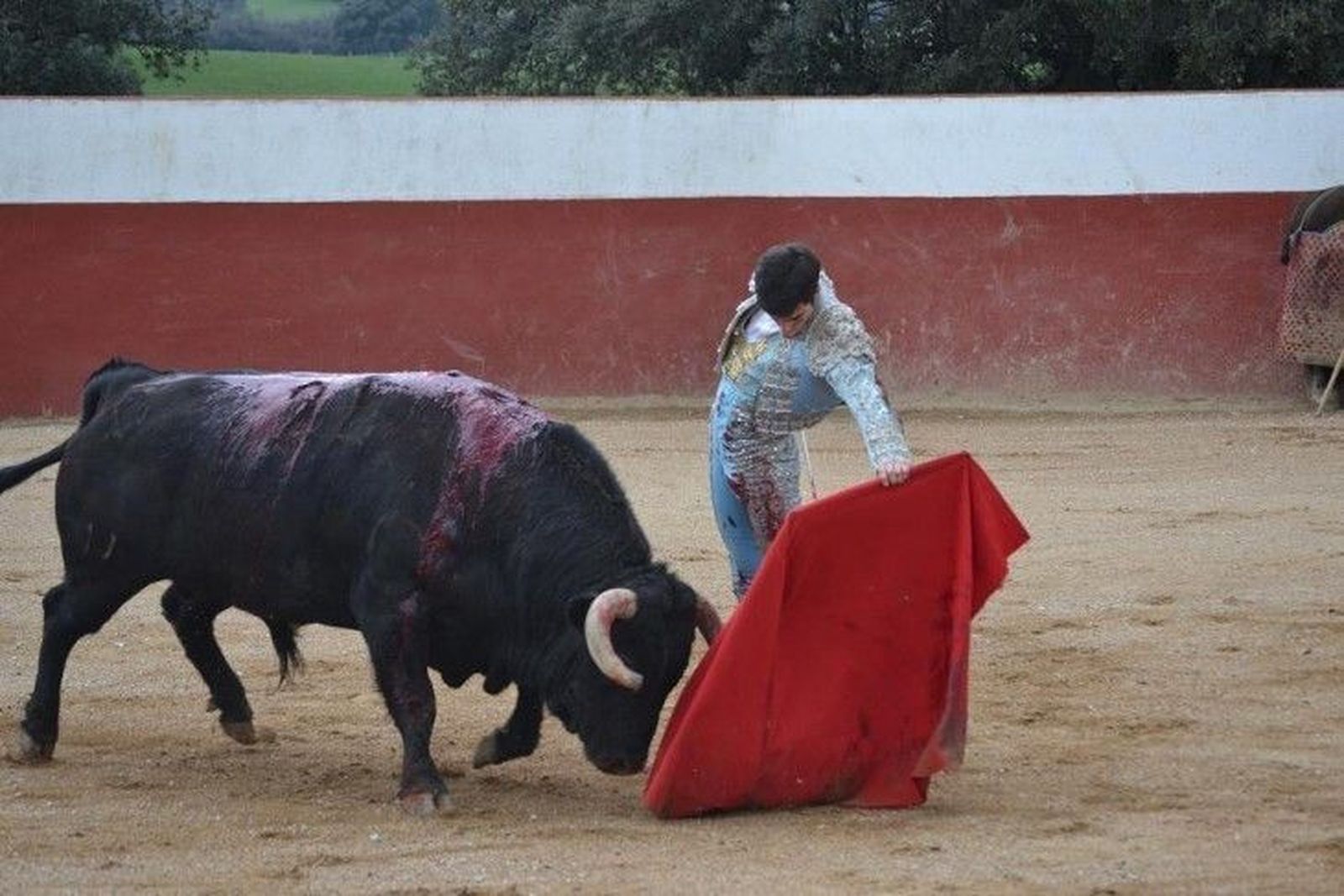 Alejandro Marcos ensaya en El Puerto de San Lorenzo su debut con picadores