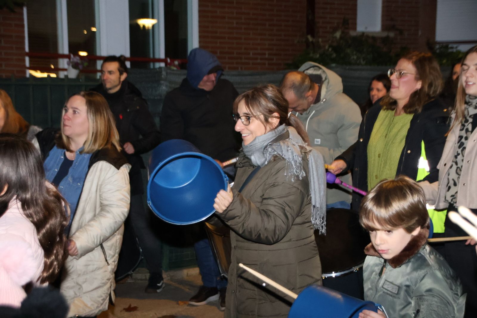 Pasacalles, batucada día Santa Cecilia