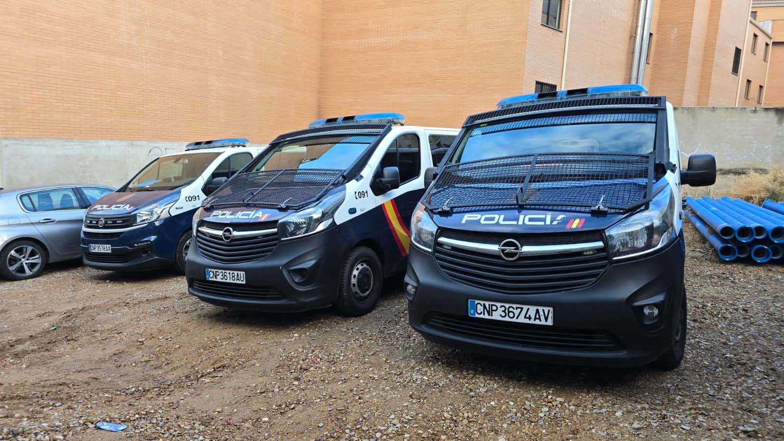 Operación Policía Nacional en Salamanca