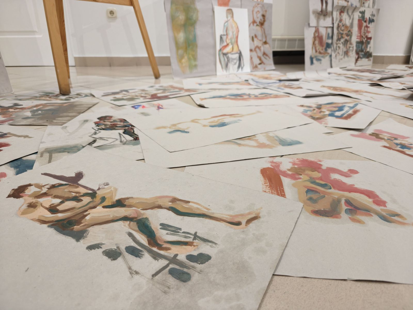 Exposición de los alumnos de Bellas Artes en el Espacio Joven de Salamanca