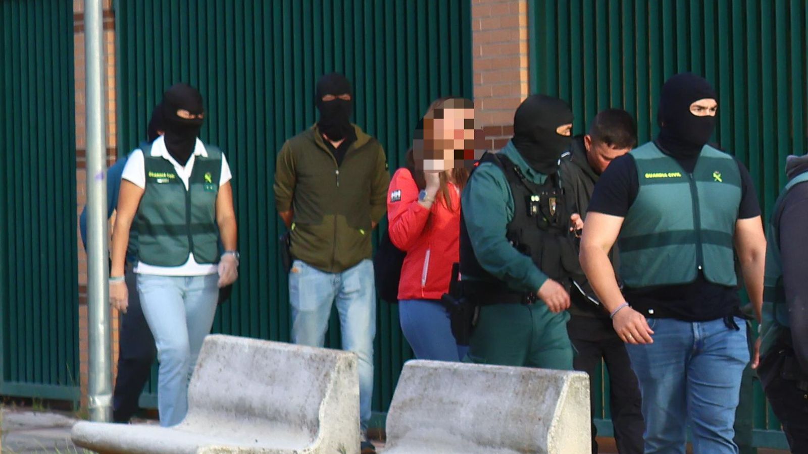 Operación de la Guardia Civil en El Zurguén