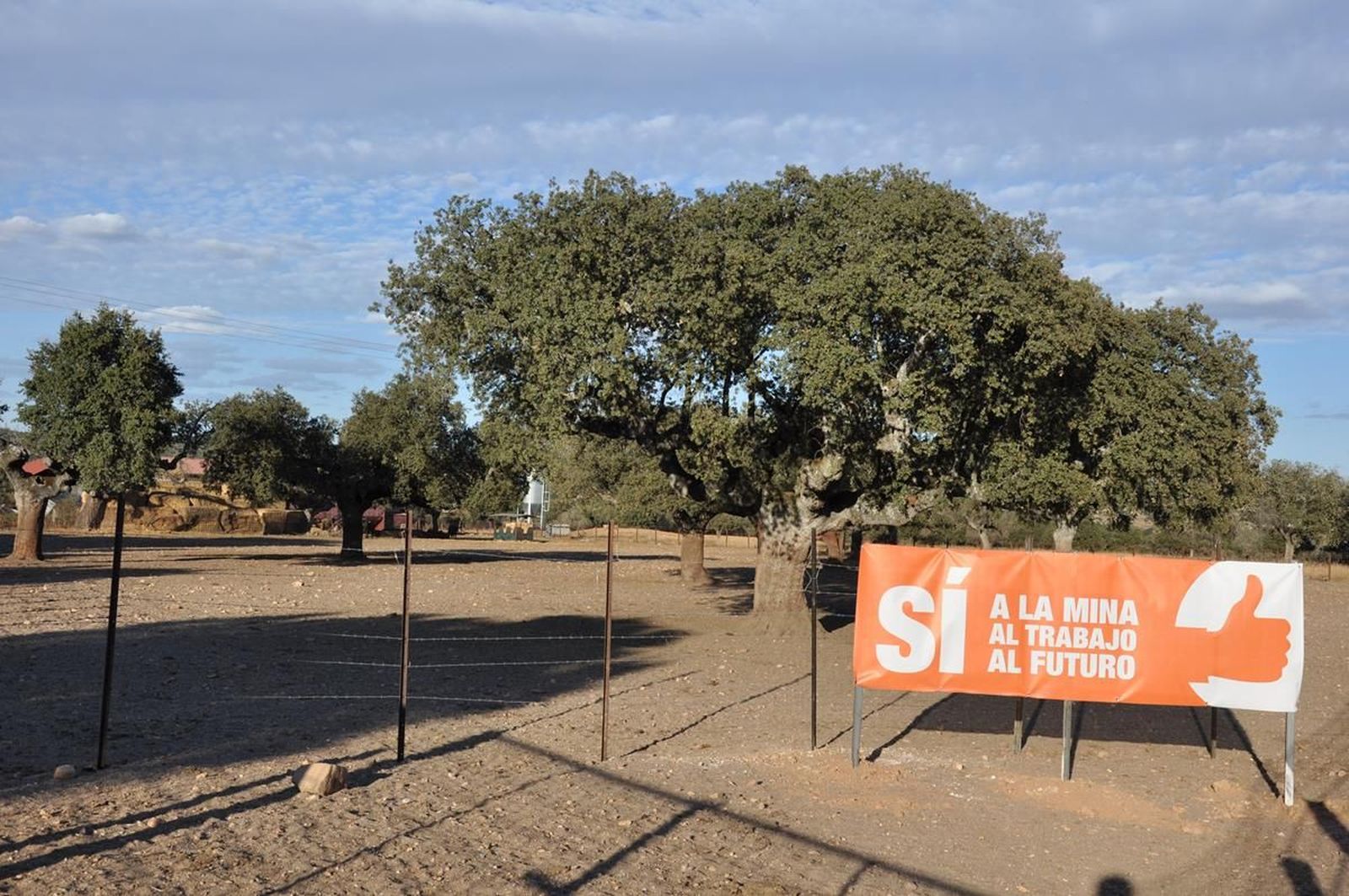 Imagen de archivo de los aledaños de la mina de Retortillo