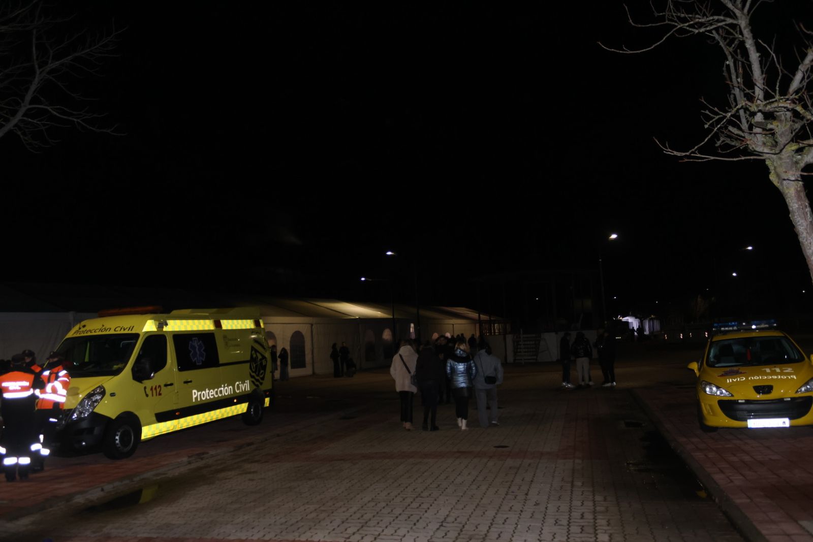 Salamanca de noche, viernes 7 de febrero