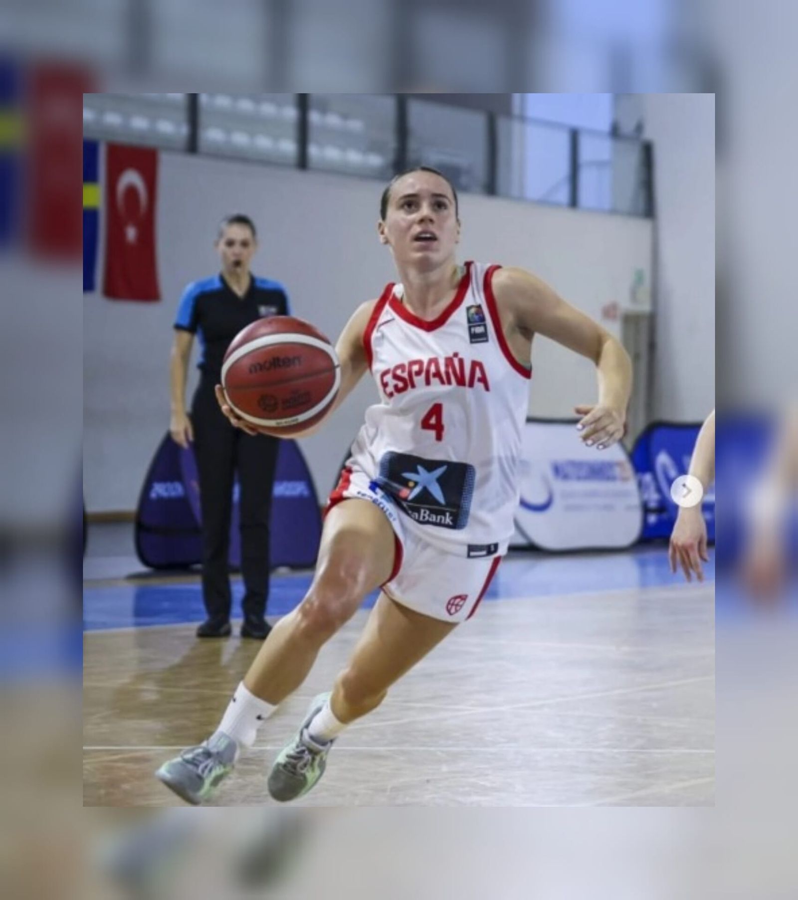 Marta Fernández, jugadora del Zamarat